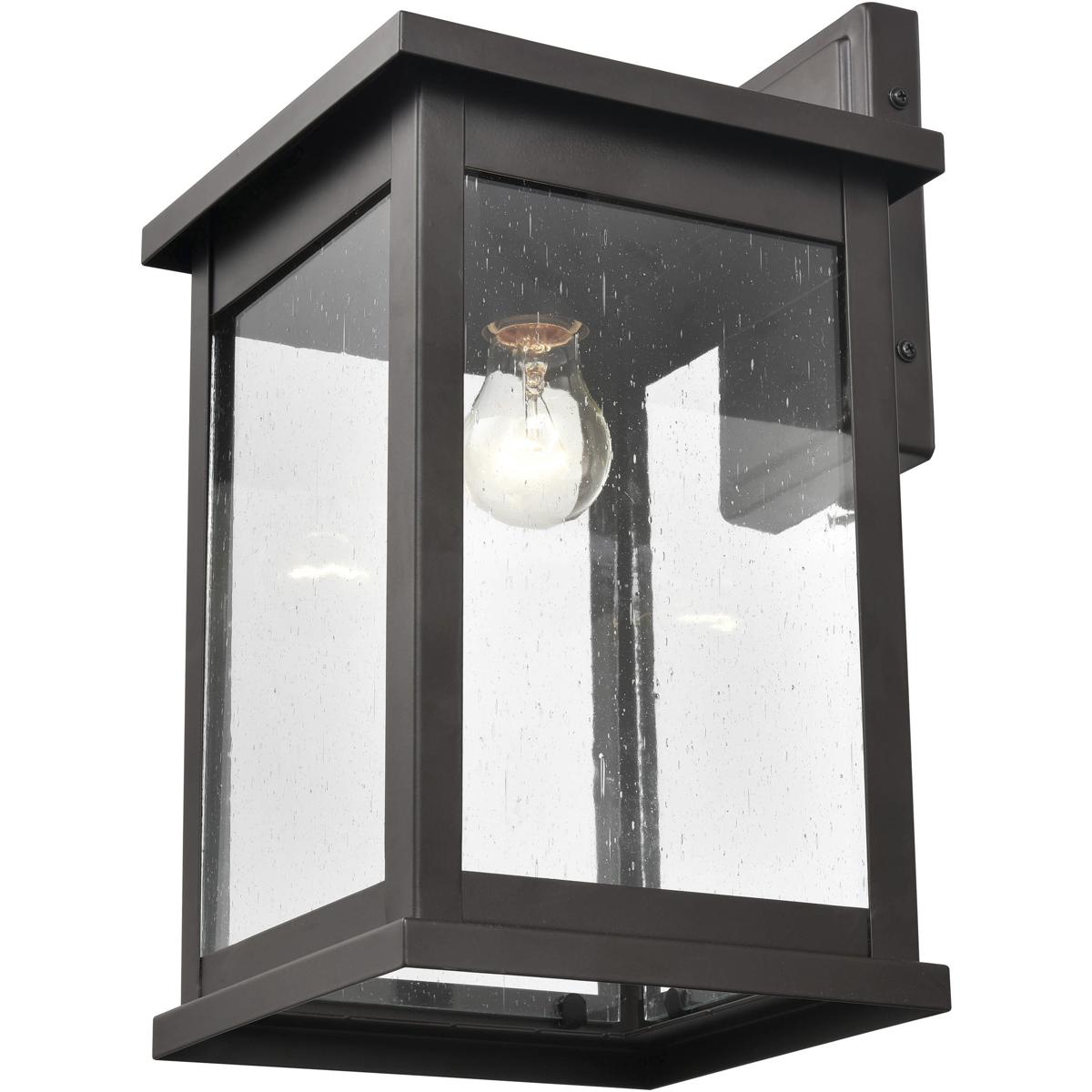 Millennium Lighting 4121-PBZ Bowton 1 Light 15.5 inch Powder Coated Bronze Outdoor Wall Sconce